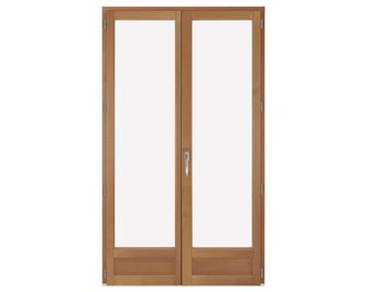 Porte-fenêtre pin ODE lasure pin naturel sur-mesure