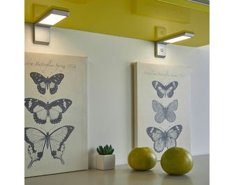 Kit spot led avec interrupteur et transformateur 3v en applique