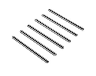 Jeu de 6 baguettes repose-plat + patin central silicone