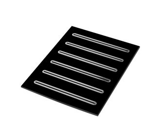 Jeu de 6 baguettes repose-plat + patin central silicone