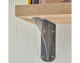 Support snack finition inox brossé