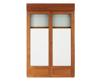 Fenêtre chêne ARBOREAL avec volet roulant sur-mesure