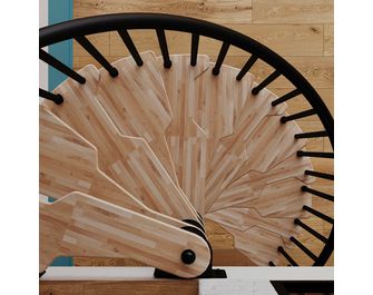 Solution gain de place Spiral 180°