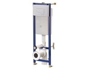 Bâti WC mural BASIA avec plaque double commande