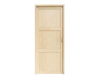 Bloc-porte Sapin ROBIN 3 panneaux huisserie 72