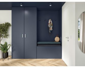 Porte de placard battant REVE laqué sur-mesure