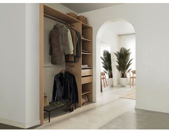 Kit dressing prêt a poser Paz chêne corvo clair