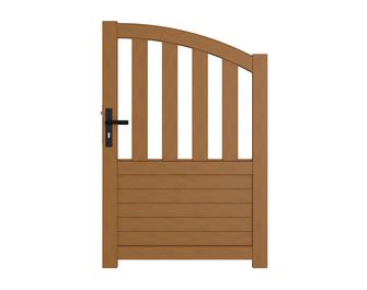 Portillon bois LANDES avec accessoires réglables