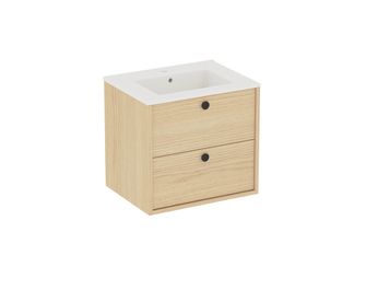 Plan vasque simple L.61 cm céramique FORMEO