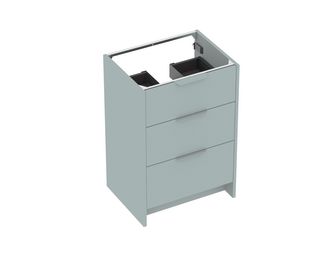 Meuble sous-vasque 60 cm avec 3 tiroirs FABIAN