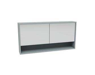Armoire de toilette 120 cm 2 portes FABIAN