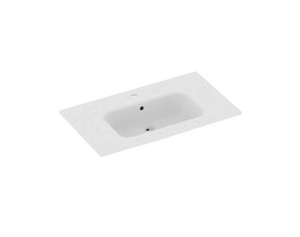 Plan vasque simple 81 cm céramique FABIAN