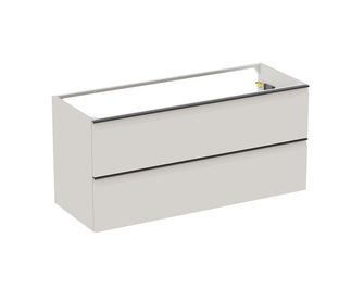 Meuble sous-vasque 120 cm sans plan 2 tiroirs YTRAC