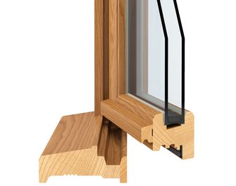 Banc De Fenêtre Zebrano – Bois Massif – 140x14x3 Cm – Neuf – Allemagne