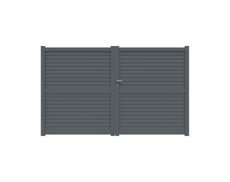 Portail battant aluminium Valintia