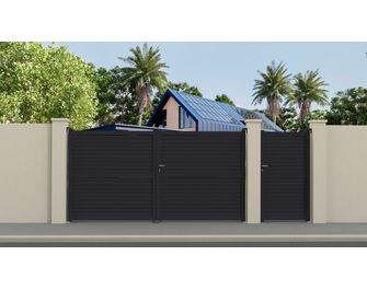 Portillon aluminium Valintia