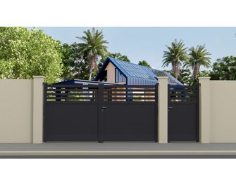 Portillon aluminium Veliha