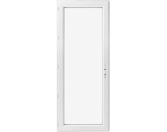 Porte-fenêtre Pria PVC 1 vantail à clé sans soubassement