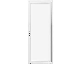 Porte-fenêtre Pria PVC 1 vantail à clé sans soubassement