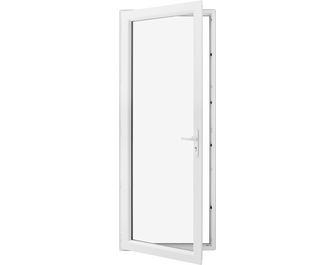 Porte-fenêtre Pria PVC 1 vantail à clé sans soubassement