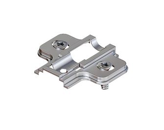 Lot de charnières pour placard d'angle Pléiade, 1 standard et 2 amortisseur