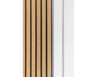 Lot de 2 panneaux mur 277x30 cm Woodwall Effect 3D claustra
