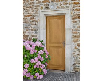 Porte d'entrée Annaëlle Chêne sur-mesure