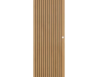 Porte coulissante RAPHAELLE chêne plaqué