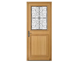 Porte d'entrée Anne-Sophie Chêne sur-mesure