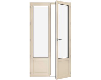 Porte-fenêtre pin ARBOREAL finition couleur sur-mesure