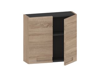 Meuble de salle de bains 60 cm 2 portes INFINY