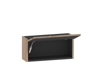 Meuble de salle de bains 60 cm avec 1 porte revelante INFINY