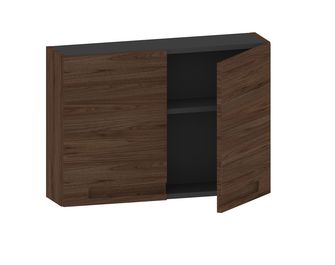 Meuble de salle de bains 80 cm 2 portes INFINY