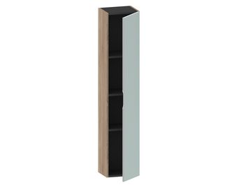 Colonne de salle de bains 35 cm avec 1 porte miroir INFINY