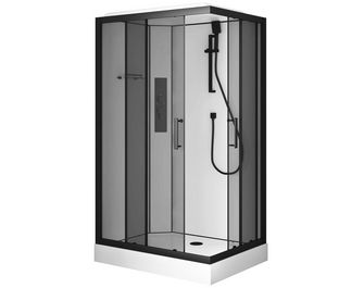 Cabine de douche MALAURY hydromassante 120x90 cm