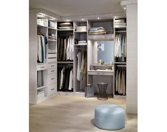 Dressing avec coiffeuse sur-mesure Optimiz