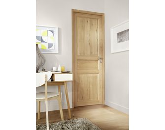 Bloc-porte Chêne MIRAMONT à vernir