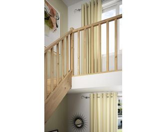 Main courante ACTUEL droite chêne