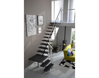 Main courante cylindrique en inox