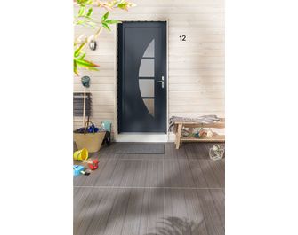 Porte d'entrée STELLA PVC sur mesure
