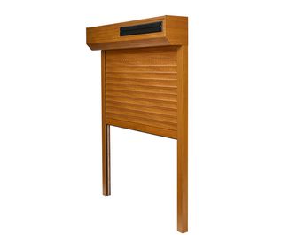Volet roulant solaire DENVER couleur au choix sur-mesure avec moustiquaire