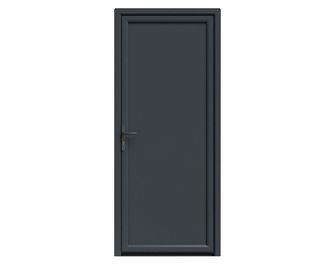 Porte de service Aria PVC pleine