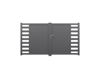 Portail battant aluminium ANDRIA