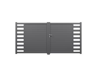 Portail battant aluminium ANDRIA sur-mesure