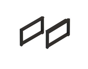 Lot de 2 pieds STRUCTURE pour meuble sous vasque