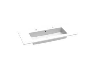 Plan vasque simple L.101 cm céramique FORMEO