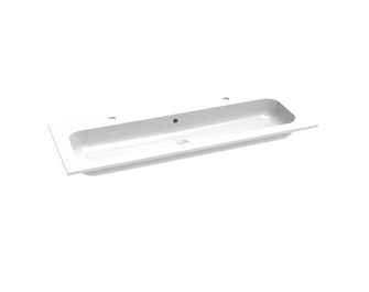 Plan vasque simple L.121 cm résine FORMEO