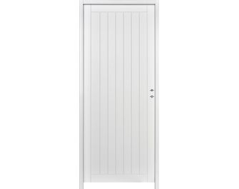 Bloc-porte acoustique VERTICALE *** Laqué Blanc - Huisserie 90