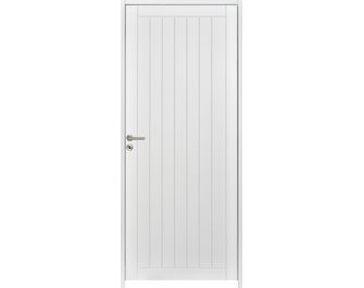 Bloc-porte thermique VERTICALE *** Laqué Blanc - Huisserie 90