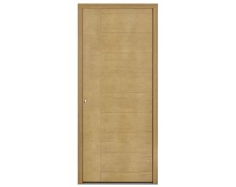 Porte d'entrée Alcinelle Chêne avec barillet